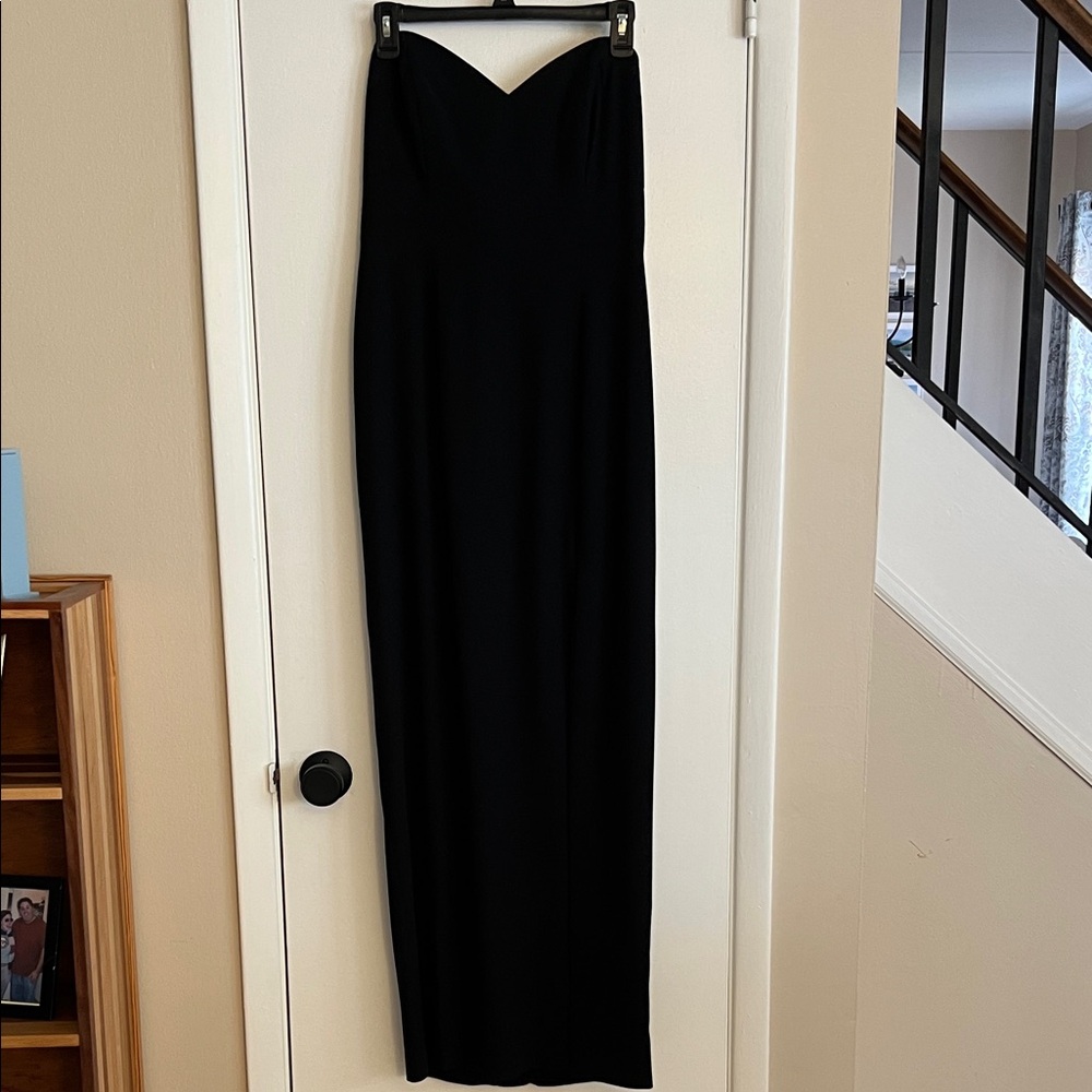 Elegant Strapless Black Dress by Kathryn Conover, size 10